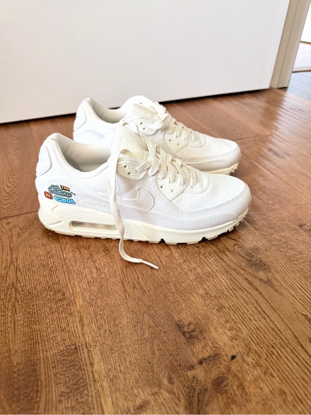 Nike Air Max 90 SE Shoes Women’s “Future Is Equal” 8.5 Sail Cashmere FD0867-133